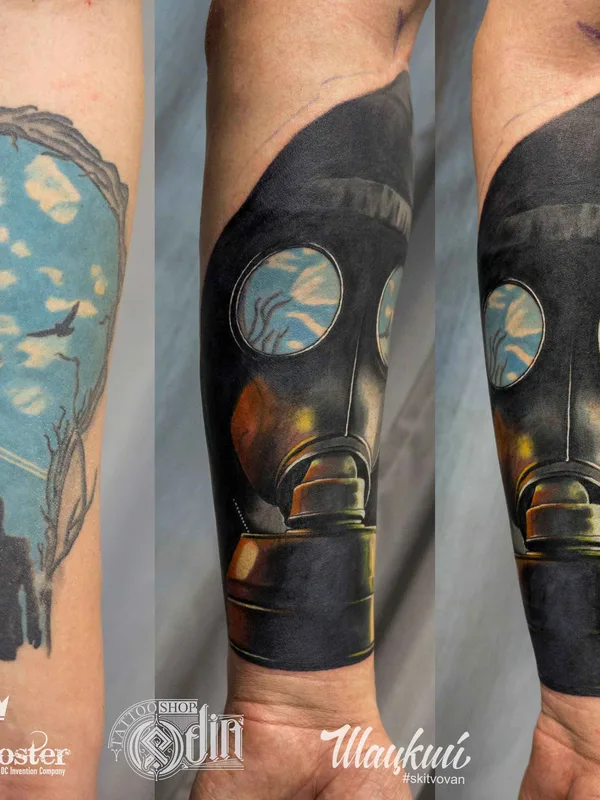 color realism tattoo auf forearm #8011 | Tätowierer Владимир Шацкий