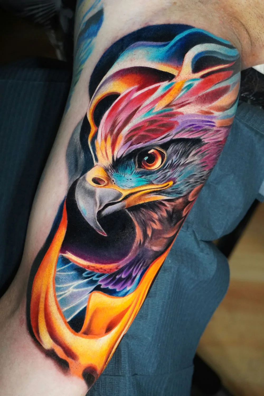Tattoo artist Daniela Duque
