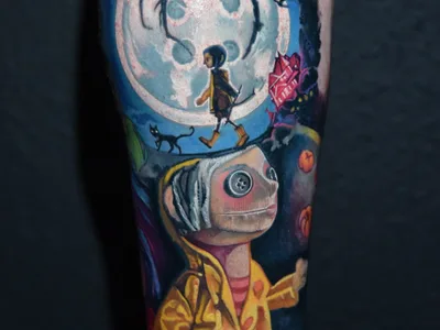 100 spooky Halloween tattoos: from pumpkins to horror movie characters
