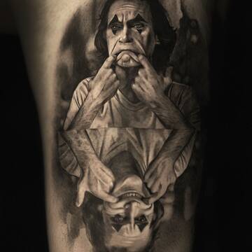 Мастер-класс Дениса Тидана на 18-ом Московском Фестивале Татуировки