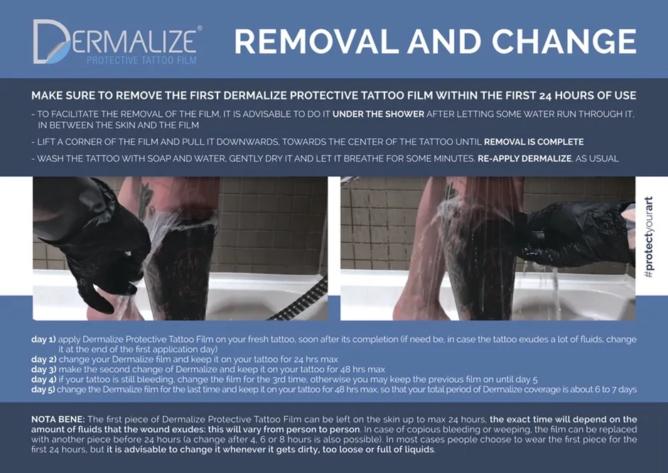 Dermalize Protective Tattoo Film