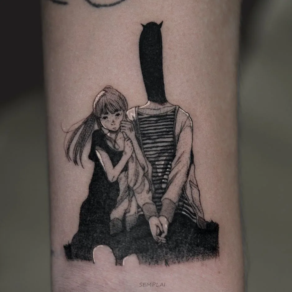 Tattoo artist Semplai, color author's style anime / manga tattoo | Moscow, Russia