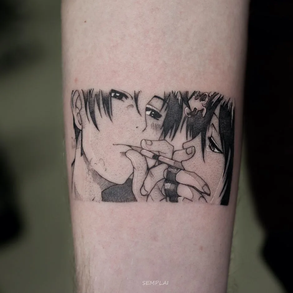 Tattoo artist Semplai, color author's style anime / manga tattoo | Moscow, Russia
