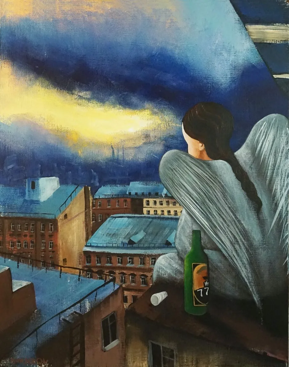 Художник и татуировщик Дмитрий Бухров, выставка 