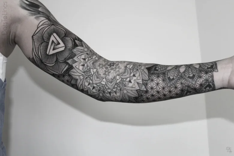Tattoo artist Chaim Machlev