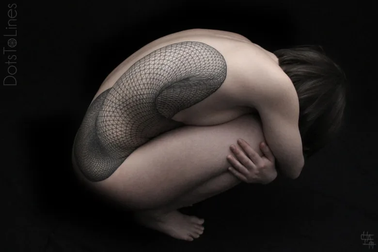 Tattoo artist Chaim Machlev