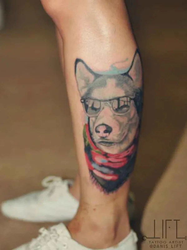 color realism татуировка на calf #14196 | Тату мастер Danis Lift