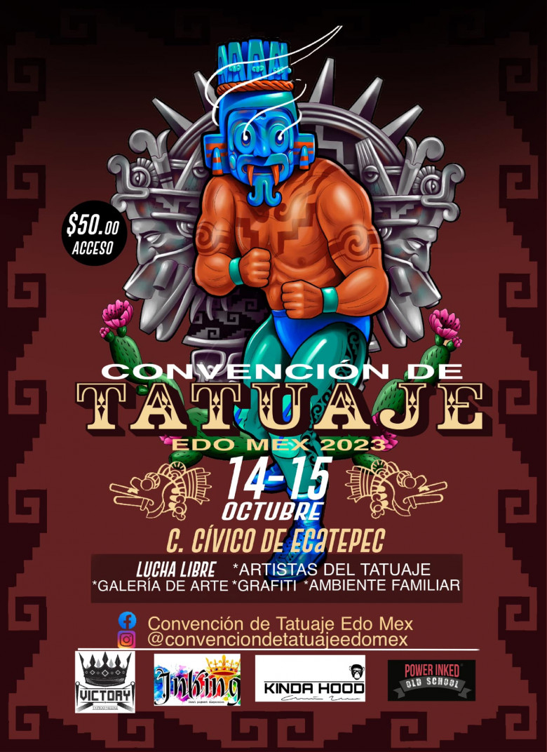 Expo Tatuaje Estado de México 2023 Expo Tatuaje Estado de México 2023