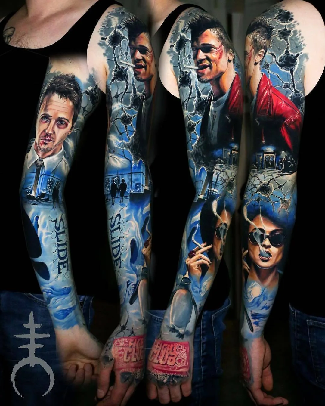 Fight Club tattoo El Mori
