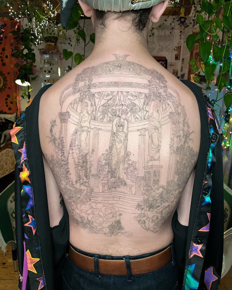 "Arquitectura del alma" en la obra del tatuador Eternal