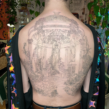 «Архитектура души» в работах татуировщика eternal