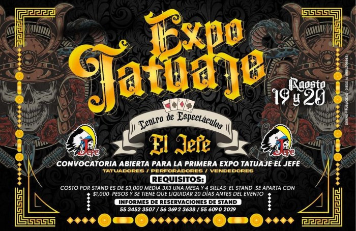 Expo Tatuaje El Jefe 2023 Expo Tatuaje El Jefe 2023