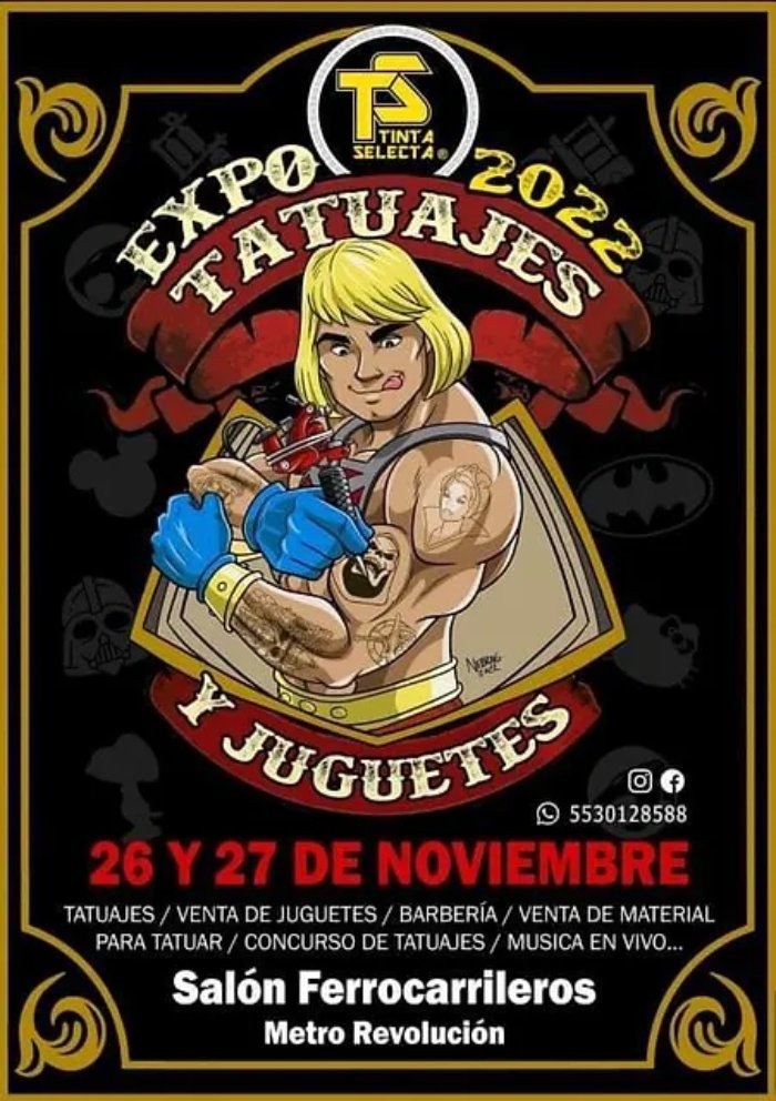 Juguetes Tattoo Expo 2022 Juguetes Tattoo Expo 2022