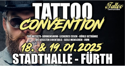 Fürth Tattoo Convention 2025 | 18 - 19 Января 2025