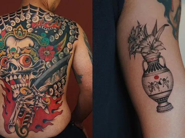 Fig Tree Tattoo Studio Bali | American Traditional Tattoo | Fine Line Tattoo |