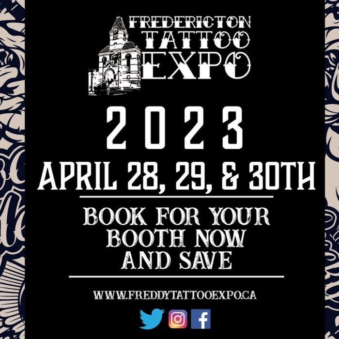 Fredericton Tattoo Expo 2023 Fredericton Tattoo Expo 2023