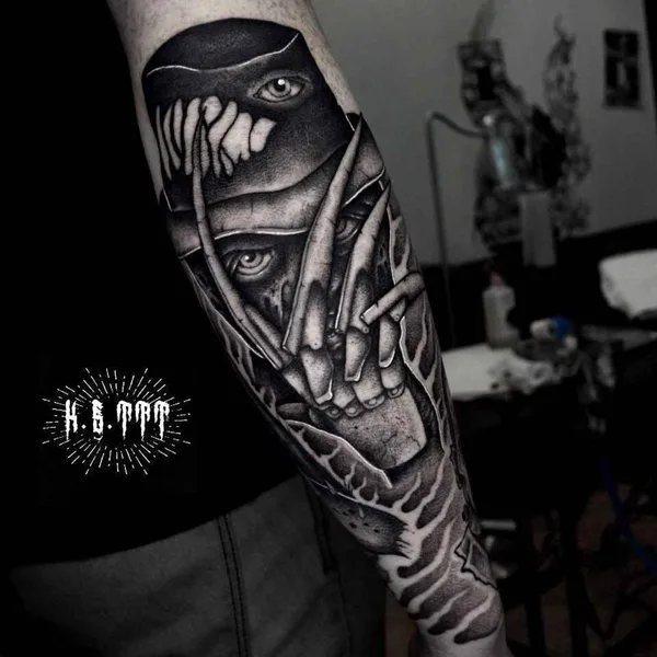 Author's Style tattoo by Клим Шахнин in Saint Petersburg