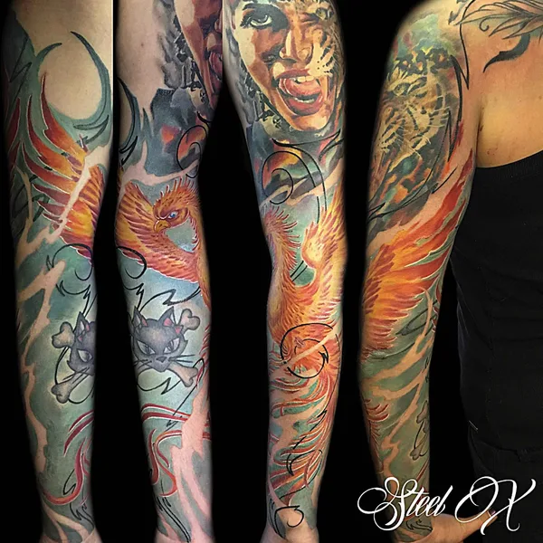 Реализм tattoo by Владимир Steel X in Москва