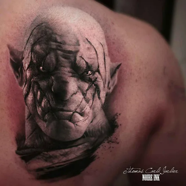 Author's Style tattoo by Thomas Carli jarlier
