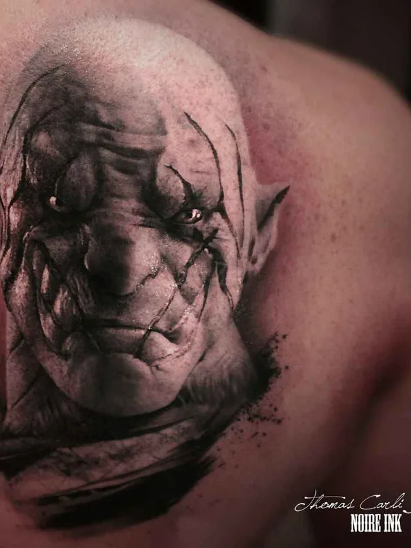 Author's Style tattoo by Thomas Carli jarlier