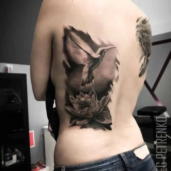 Linework tattoo by Петренко Олег in Moscow