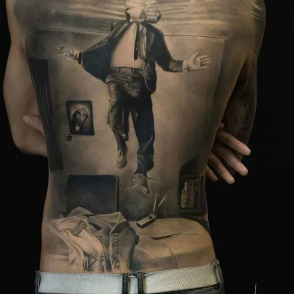 Realism tattoo by Mihail & Polina in Пермь