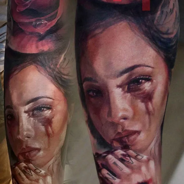 Реализм tattoo by Иван Юг in Москва