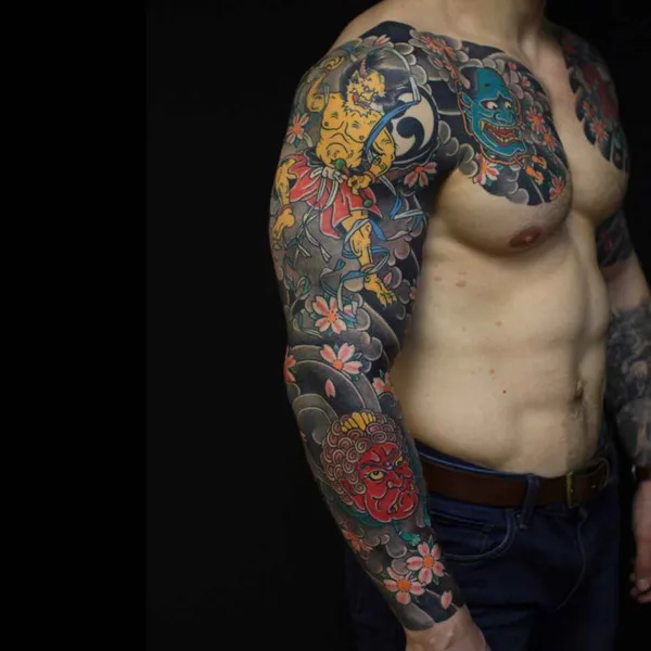 Japanese tattoo by Сергей Buslay Буслаев in Moscow
