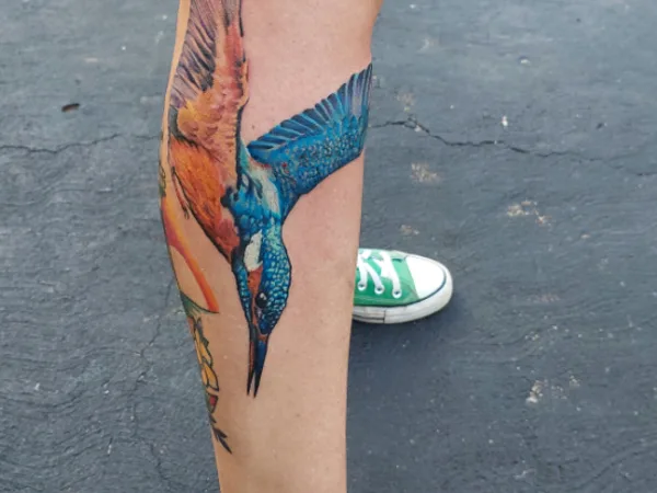 Heron & Crow Tattoo