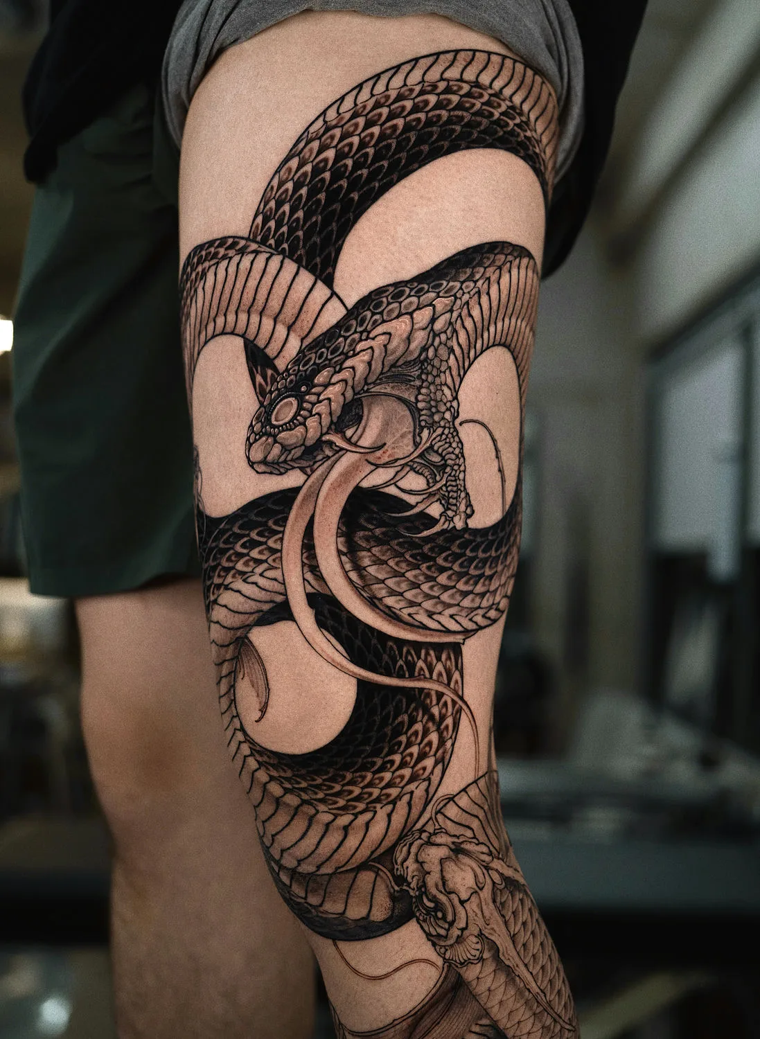 Tattoo artist Hoon Kim
