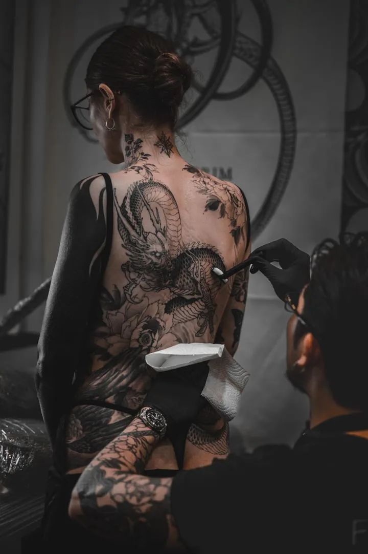 Tattoo artist Hoon Kim