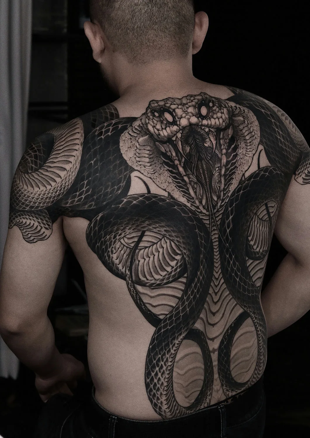 Tattoo artist Hoon Kim