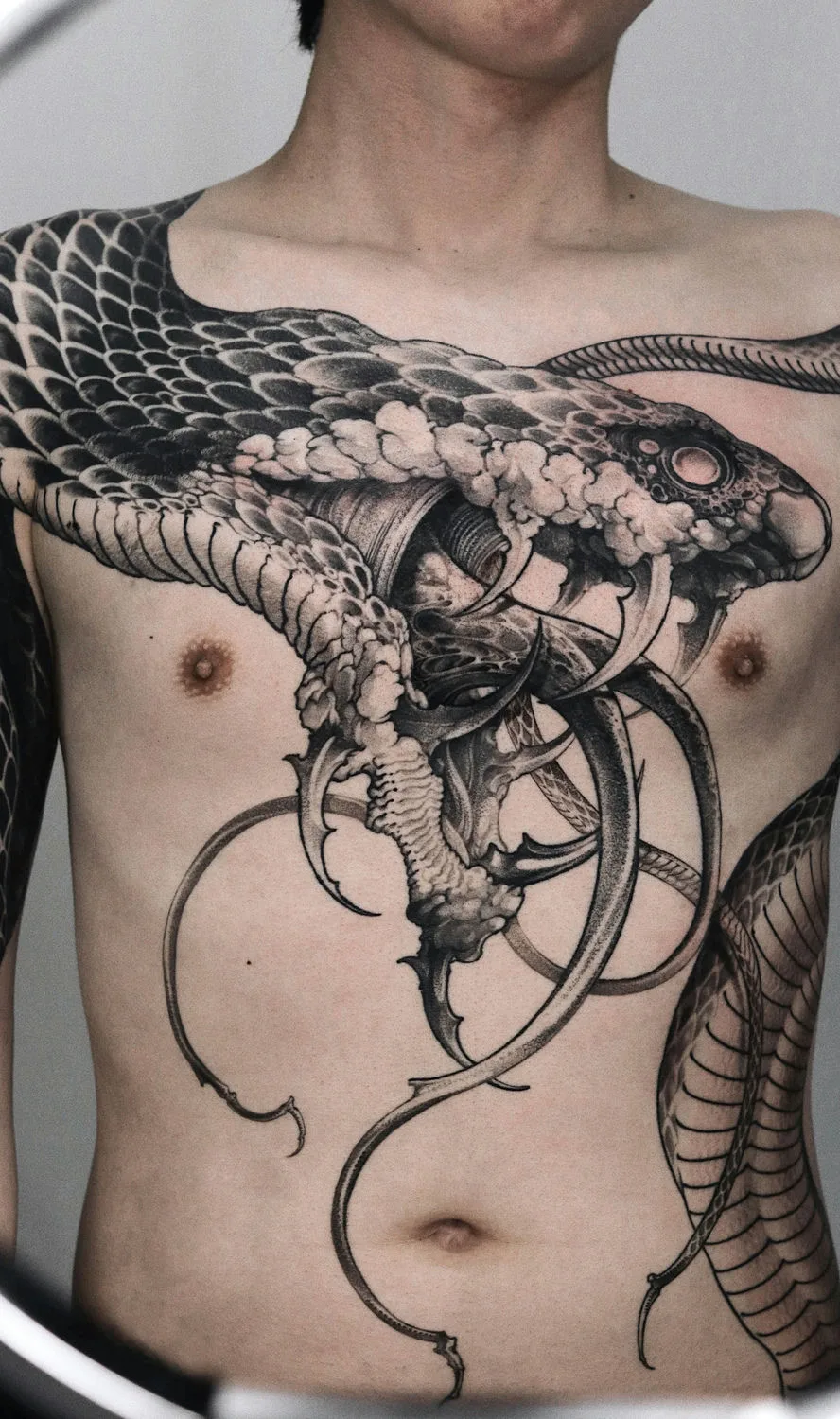 Tattoo artist Hoon Kim