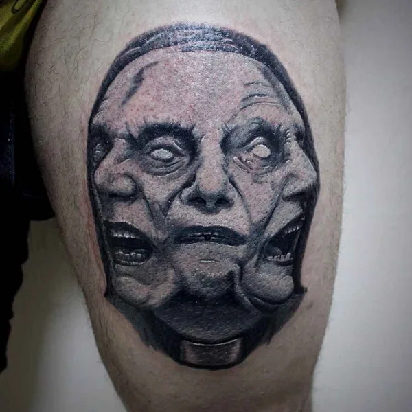 Реализм tattoo by    Postoronnie in Екатеринбург