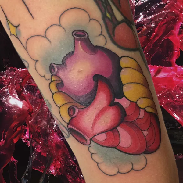 Neotraditional/Newschool tattoo by Зеленов Сергей Михайлович in Чебоксары