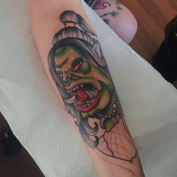 Neotraditional/Newschool tattoo by Зеленов Сергей Михайлович in Чебоксары