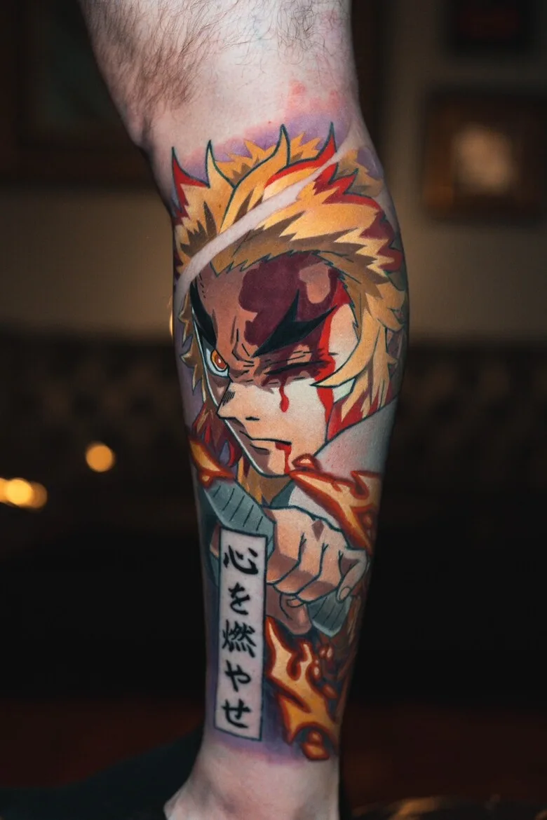 anime tattoo