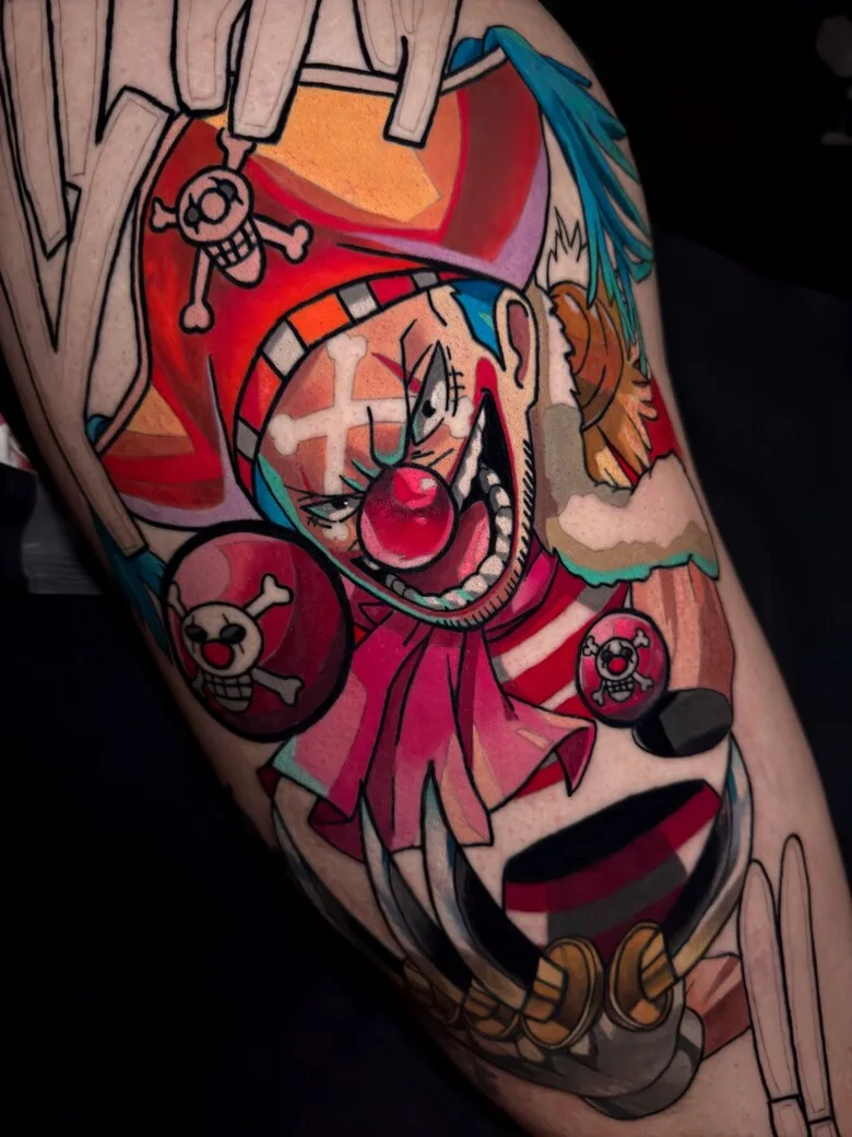 anime geek tattoo by Rhur