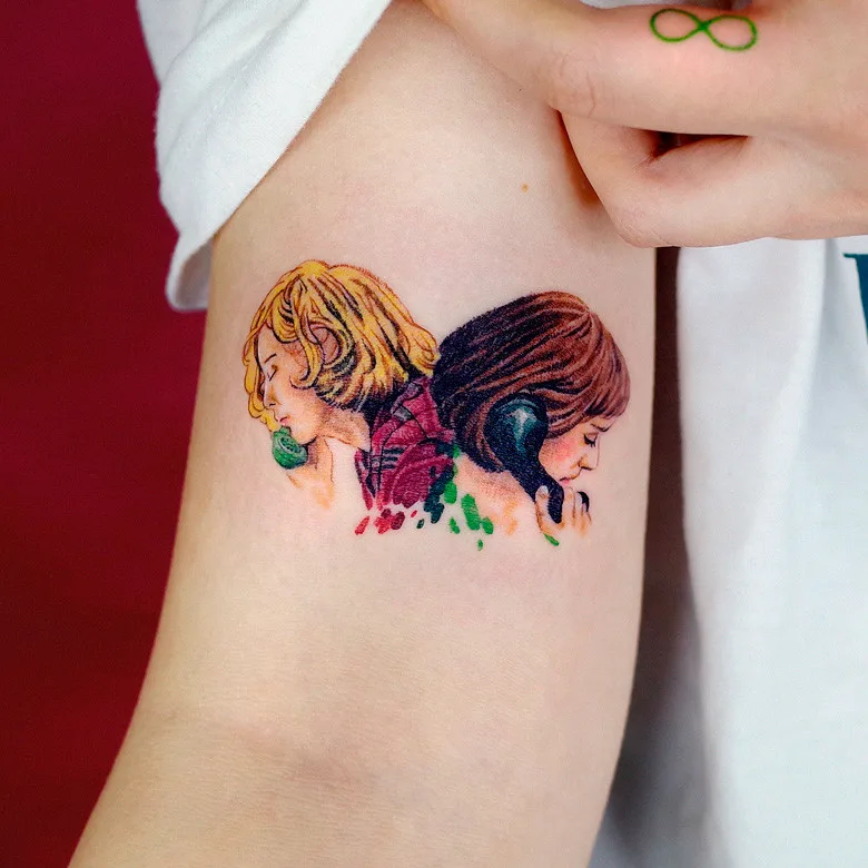 Tiny colorful world in SOOSOO’s tattoos - image 3