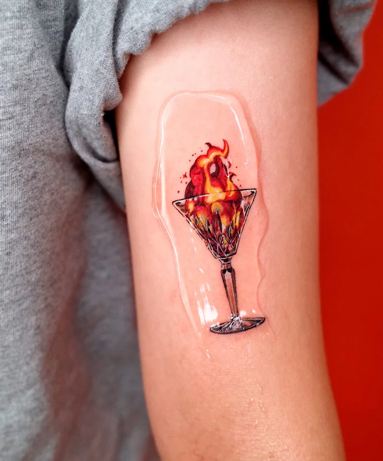 Tiny colorful world in SOOSOO’s tattoos - image 4