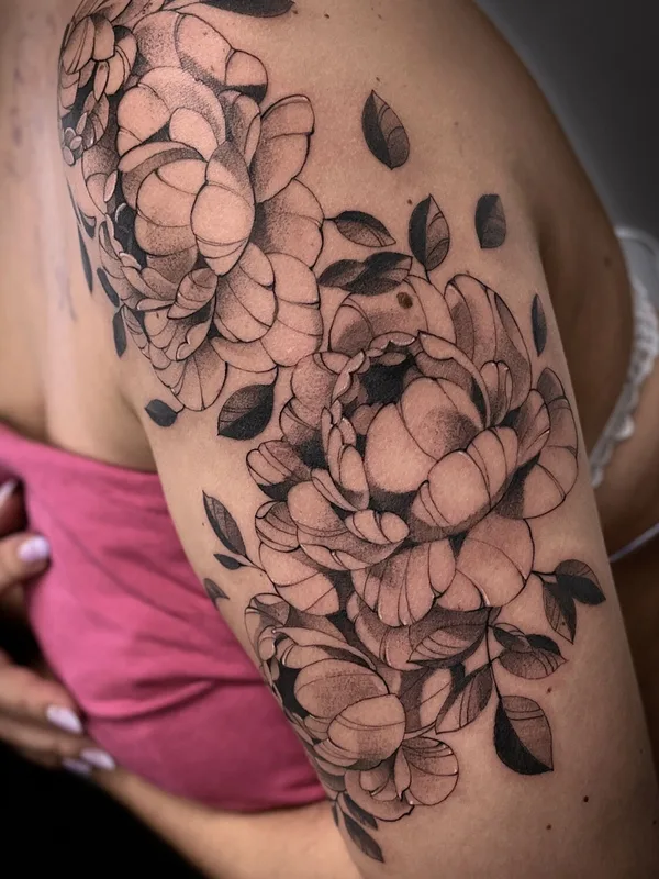 whipshading tattoo by Сергей Черный in Moscow