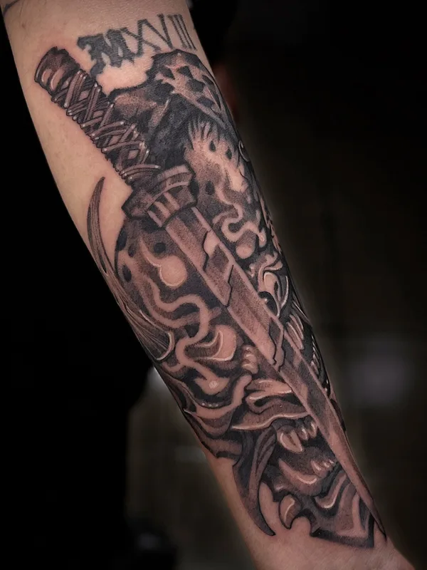 whipshading tattoo by Сергей Черный in Moscow