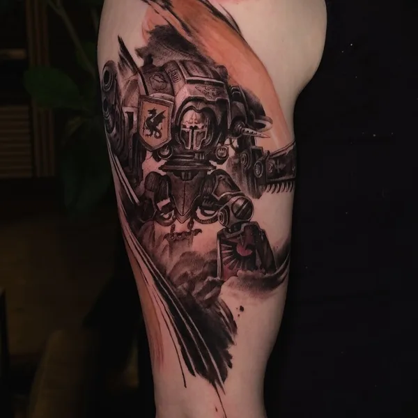 Graphic tattoo by kody_911 in Warszawa