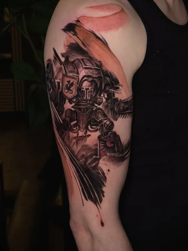 Graphic tattoo by kody_911 in Warszawa
