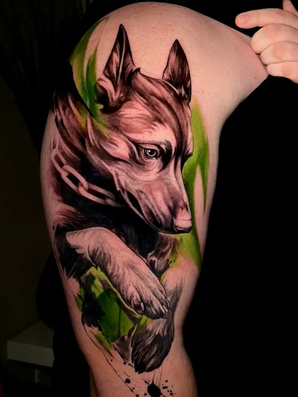 Graphic tattoo by kody_911 in Warszawa