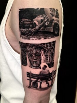 Microrealism tattoo