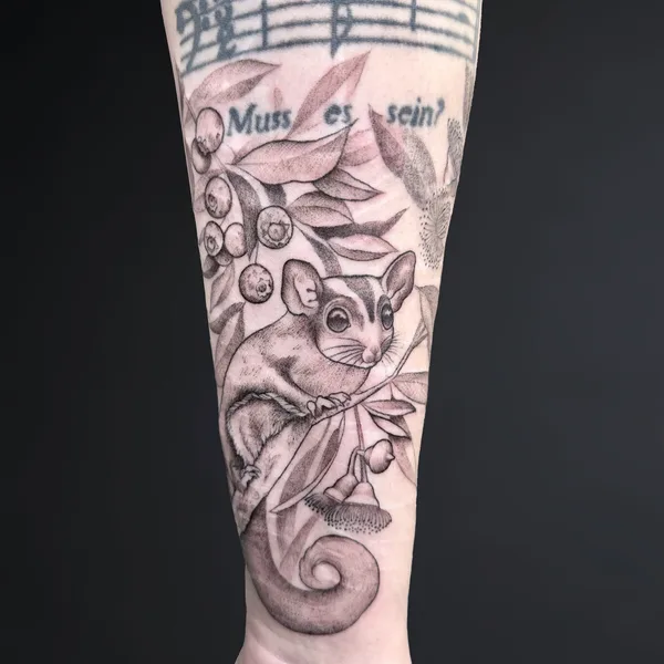 Black & Grey tattoo by Ruby Gore