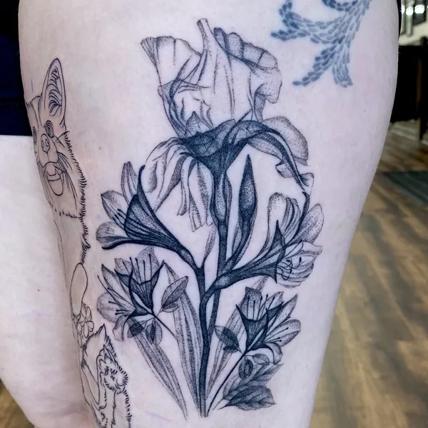 Black & Grey tattoo by Ruby Gore