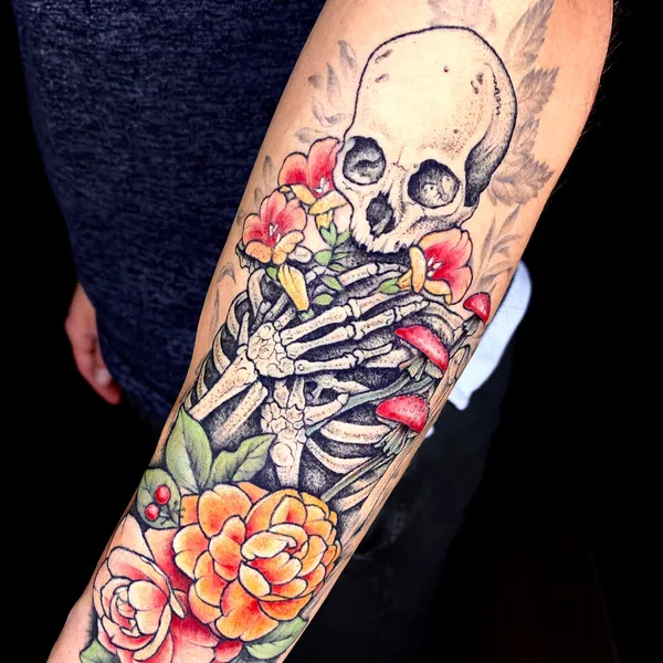 Black & Grey tattoo by Ruby Gore