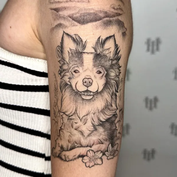 Black & Grey tattoo by Ruby Gore